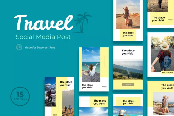 Tour Travel Instagram Post Template